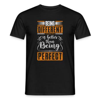 Einzigartig Menschen Flagge Style - Männer T-Shirt - Schwarz - Vorne - AI Model Male 178 light (178cm)