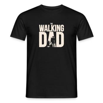 The Walking Dad Gift for Expecting Dads - Men's T-Shirt - black - Front - AI Model Male 178 light (178cm)