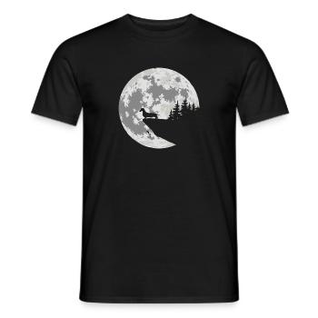 Dackel - Männer T-Shirt - Schwarz - Vorne - AI Model Male 178 light (178cm)