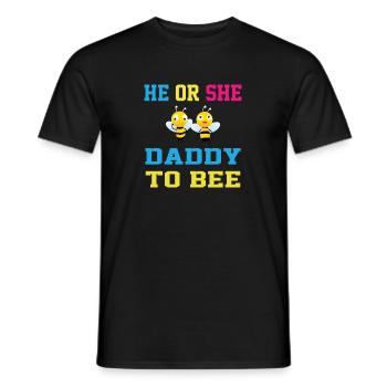He or she Beekeeper Beekeeper - Men's T-Shirt - black - Front - AI Model Male 178 light (178cm)