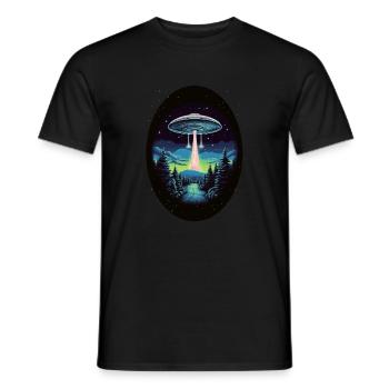 Aliens - Männer T-Shirt - Schwarz - Vorne - AI Model Male 178 light (178cm)