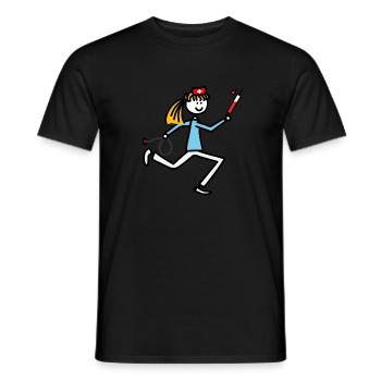 Nurse - Men's T-Shirt - black - Front - AI Model Male 178 light (178cm)
