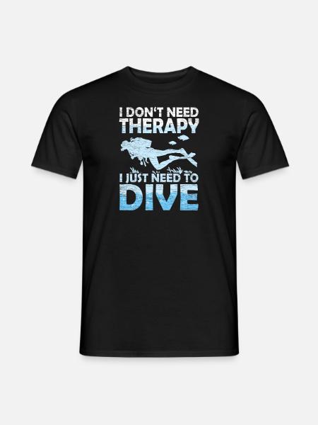 Diver - Men's T-Shirt - black