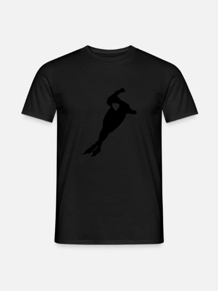skater, skating - Men's T-Shirt - black