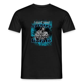 Arts martiaux - T-shirt homme - noir - Devant - AI Model Male 178 light (178cm)