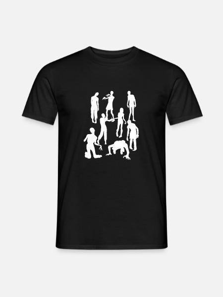 ZOMBIE - Männer T-Shirt - Schwarz