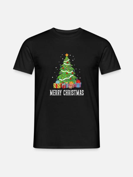 Merry Christmas Merry Christmas Gift - Men's T-Shirt - black