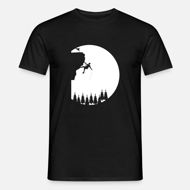Escalade de bloc - T-shirt homme - noir