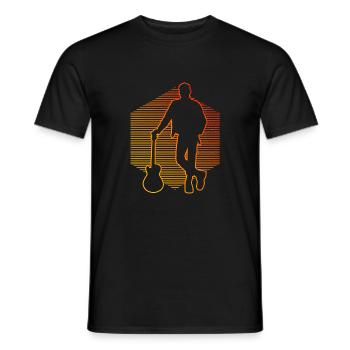 Guitar Player Men Egitarre Electric Guitar - Men's T-Shirt - black - Front - AI Model Male 178 light (178cm)