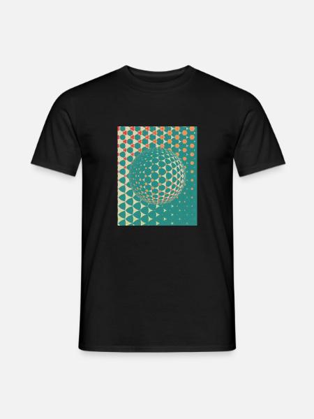 globe - T-shirt homme - noir