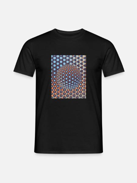 globe - T-shirt homme - noir