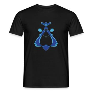 Angel of Peace - Men's T-Shirt - black - Front - AI Model Male 178 light (178cm)