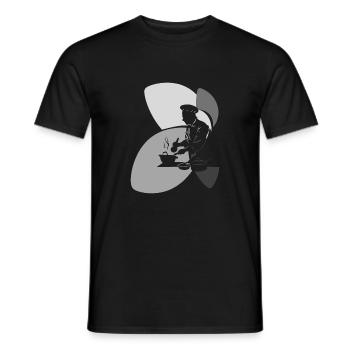 Cuisinier Cuisinier - T-shirt homme - noir - Devant - AI Model Male 178 light (178cm)