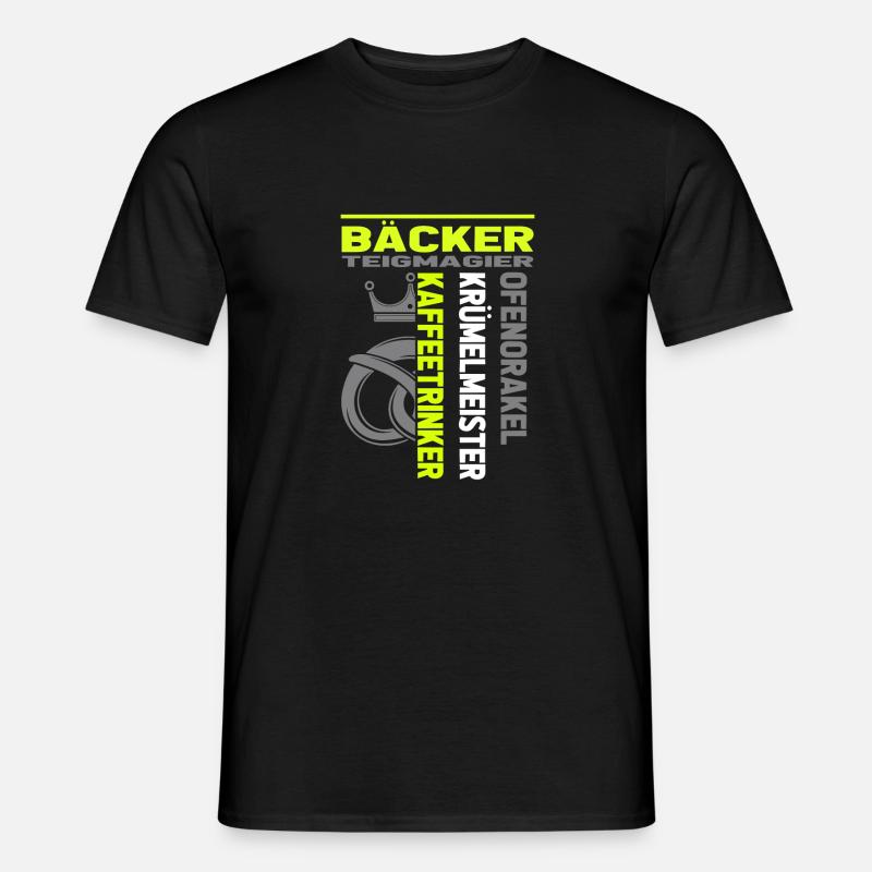 Baker Dough Master Craft Crumb Master - Men’s T-shirt - black