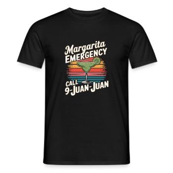 Spaßiger Cocktail-Spruch - Männer T-Shirt - Schwarz - Vorne - AI Model Male 178 light (178cm)