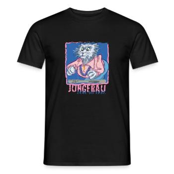 Sternzeichen - Jungfrau - Männer T-Shirt - Schwarz - Vorne - AI Model Male 178 light (178cm)