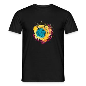 Ein Fuchs muss tun was ein Fuchs tun muss - Männer T-Shirt - Schwarz - Vorne - AI Model Male 178 light (178cm)
