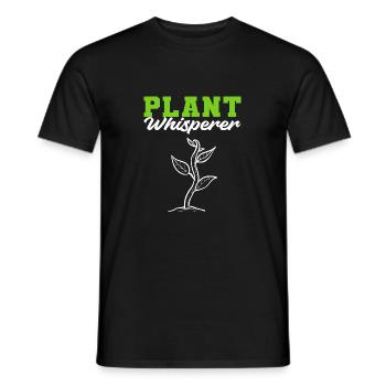 Plant Whisperer Greenskeeper Poison - Men's T-Shirt - black - Front - AI Model Male 178 light (178cm)