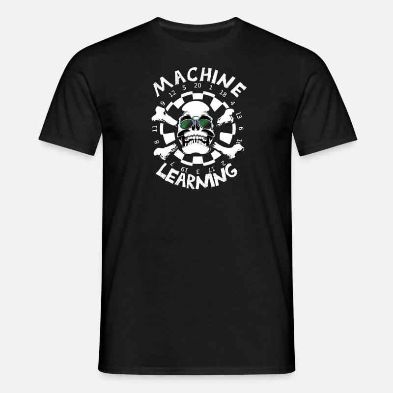 Machine learning - Men's T-Shirt - black