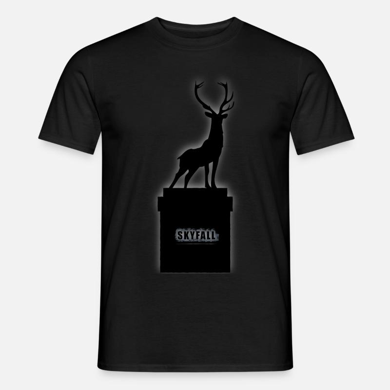 Skyfall - Männer T-Shirt - Schwarz