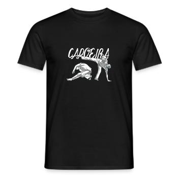 Capoeira - Danse de combat - Capoeira Arts martiaux - T-shirt homme - noir - Devant - AI Model Male 178 light (178cm)