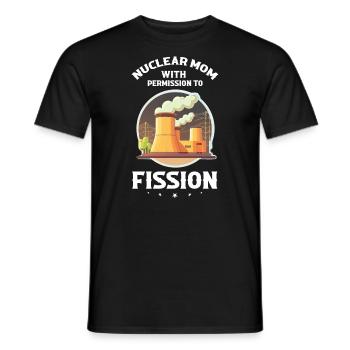 Kernenergie Spruch für Kernenergie - Männer T-Shirt - Schwarz - Vorne - AI Model Male 178 light (178cm)