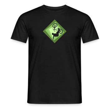 VTT freeride - T-shirt homme - noir - Devant - AI Model Male 178 light (178cm)