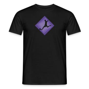 Défenseur Gardien de but Football - T-shirt homme - noir - Devant - AI Model Male 178 light (178cm)