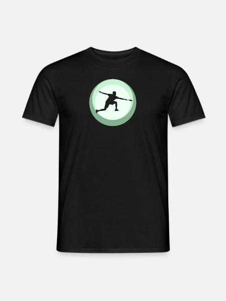 Badminton Drop Badminton Player - T-shirt homme - noir