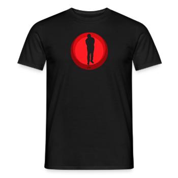 Golf Golfer Golf - Men's T-Shirt - black - Front - AI Model Male 178 light (178cm)