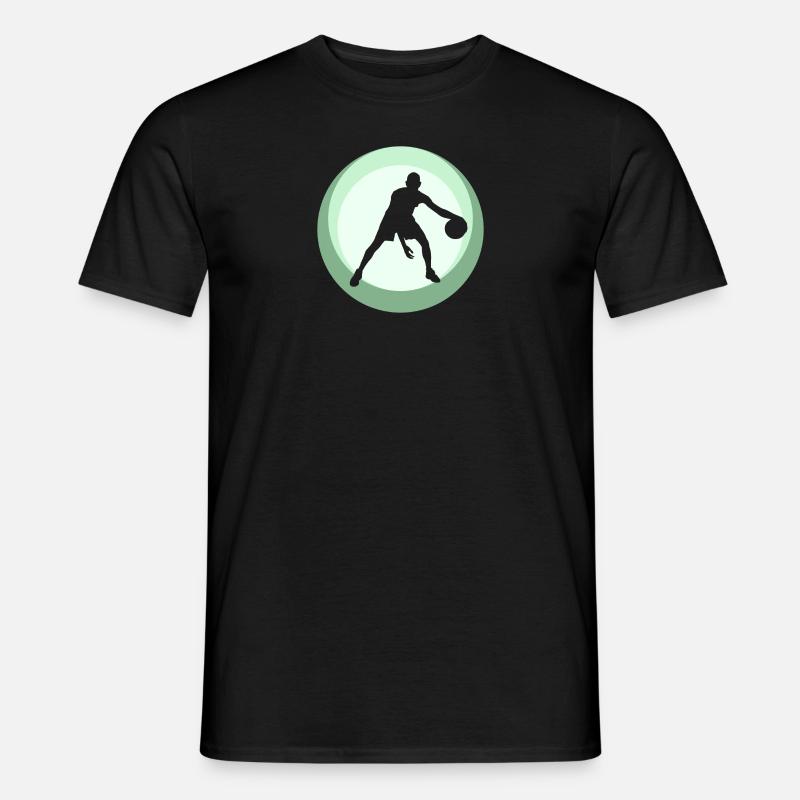 Rebound Hooping - Männer T-Shirt - Schwarz