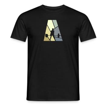 Deadlift Gym Musculation - T-shirt homme - noir - Devant - AI Model Male 178 light (178cm)