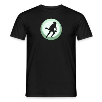 Crosse box - Men's T-Shirt - black - Front - AI Model Male 178 light (178cm)
