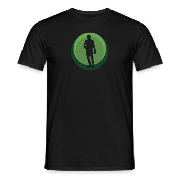 Boxing Boxing Match Boxer w - Men's T-Shirt - black - Front - AI Model Male 178 light (178cm)