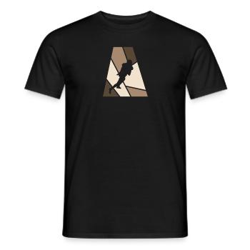 Gridiron Touchdown Footballer b - Men's T-Shirt - black - Front - AI Model Male 178 light (178cm)