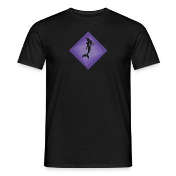 Aquarium de la Marina des créatures mythiques - T-shirt homme - noir - Devant - AI Model Male 178 light (178cm)