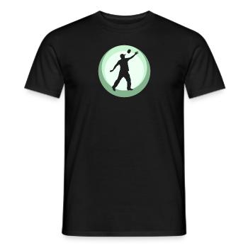 Sacs de jeu - T-shirt homme - noir - Devant - AI Model Male 178 light (178cm)