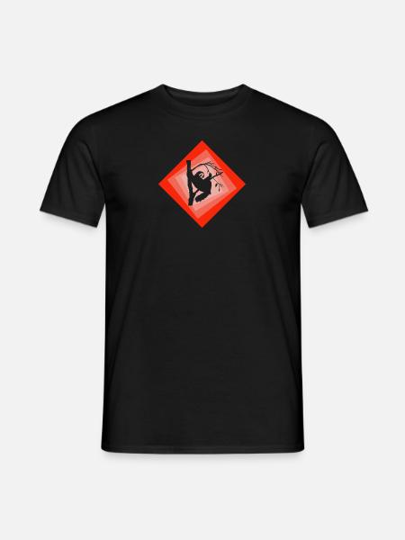 Sloth Lazy Sleeping - Men's T-Shirt - black