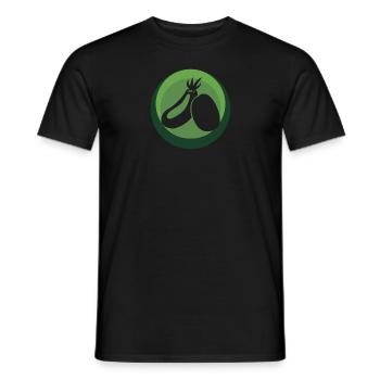 Vegan Animal Rights Veganerin - Men's T-Shirt - black - Front - AI Model Male 178 light (178cm)