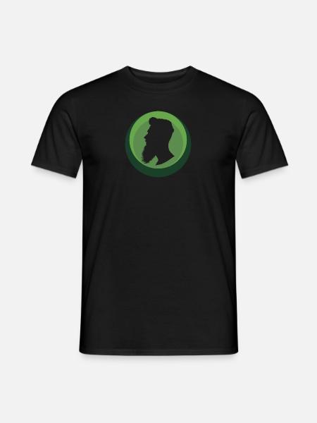 Mustache Beard November - Men's T-Shirt - black