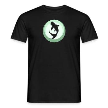 Koi Fisch Japan - Männer T-Shirt - Schwarz - Vorne - AI Model Male 178 light (178cm)