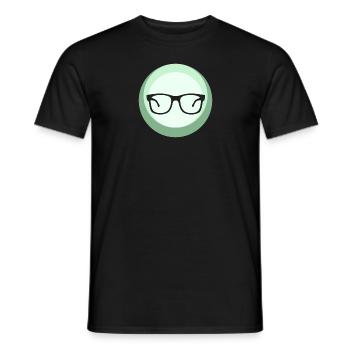 Bookworm Littérature Roman - T-shirt homme - noir - Devant - AI Model Male 178 light (178cm)