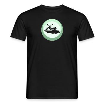 Jetski Jet Ski Wakeskating - Männer T-Shirt - Schwarz - Vorne - AI Model Male 178 light (178cm)
