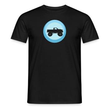 Monster Truck Véhicules tout-terrain tout-terrain - T-shirt homme - noir - Devant - AI Model Male 178 light (178cm)