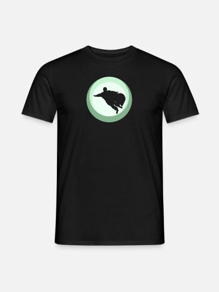 Wingsuit Flying - Men's T-Shirt - black