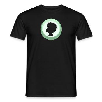 Soul Groove Afro - Männer T-Shirt - Schwarz - Vorne - AI Model Male 178 light (178cm)