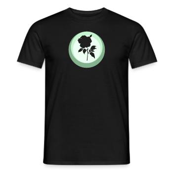 Florist Garten - Männer T-Shirt - Schwarz - Vorne - AI Model Male 178 light (178cm)