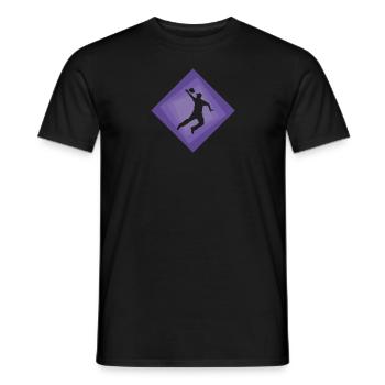 Tournoi de cornhole - T-shirt homme - noir - Devant - AI Model Male 178 light (178cm)