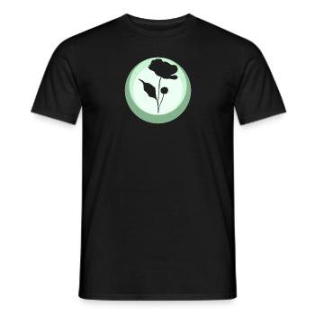 Florist Garden Hobby Gardener - Men's T-Shirt - black - Front - AI Model Male 178 light (178cm)