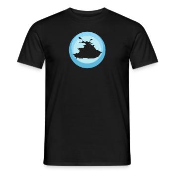 Water Sports Jet Ski Water Ski - Men's T-Shirt - black - Front - AI Model Male 178 light (178cm)